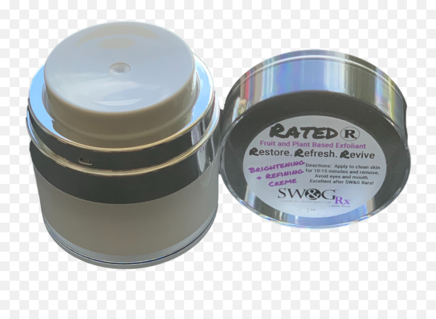 Rated R Brightening Creme - Lid Png,Rated R Png
