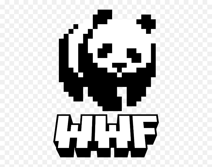 Panda Pixel Art Minecraft