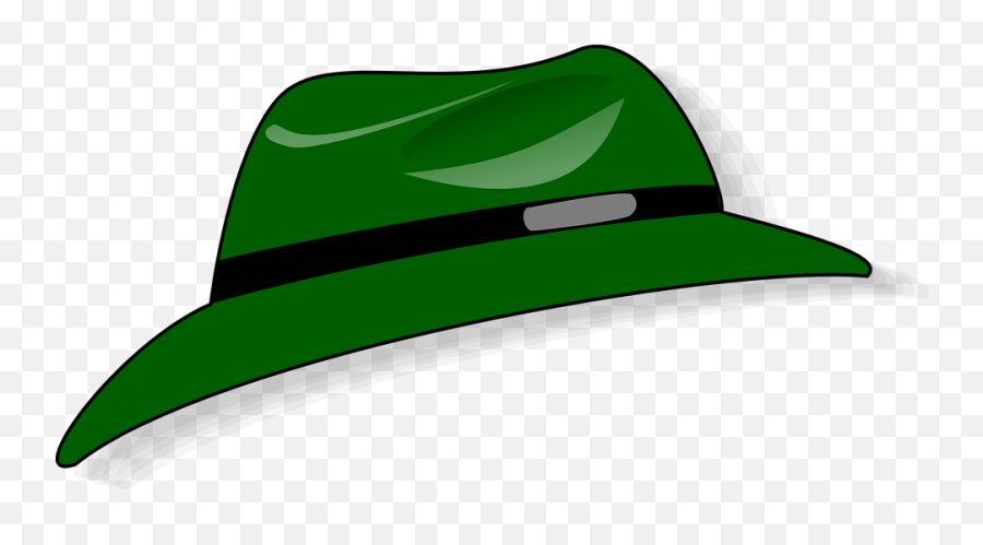 Green Hat Fedora - Green Six Thinking Hats Png,Fedora Hat Png