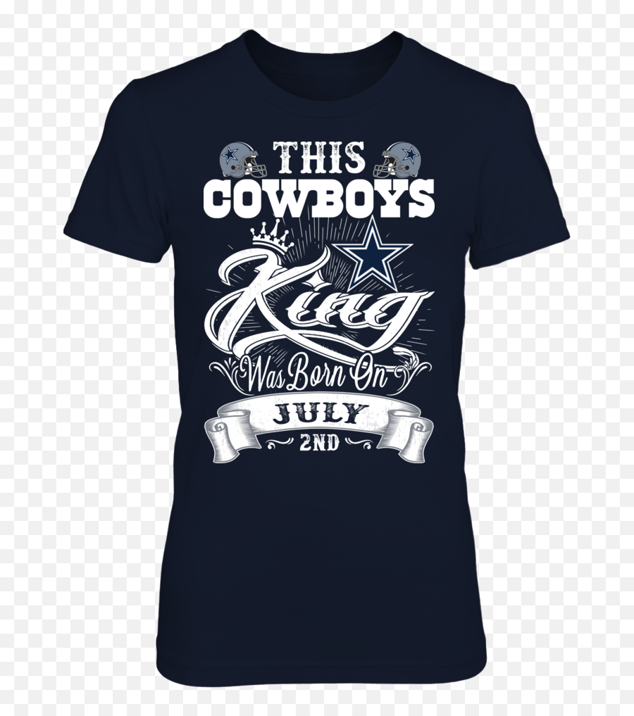 This Cowboys King Was Born - Funny Shirts For Babys Png,Cowboy From Hell Logo
