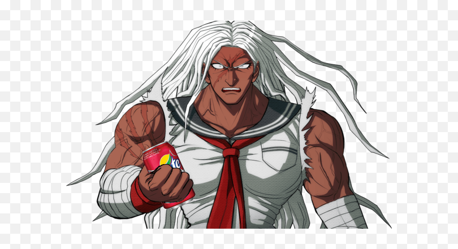 Daily Danganronpa Character Holding A - Sakura Ogami Full Body Sprites Png,Sprite Cranberry Png