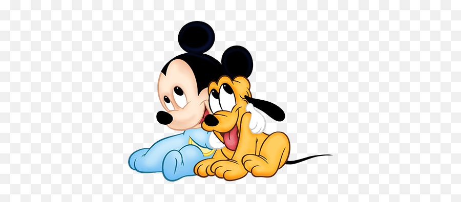 Imagenes Y Elementos Minnie Baby U0026 Mickey Imágenes - Mickey Y Pluto Bebe Png,Bebe Png