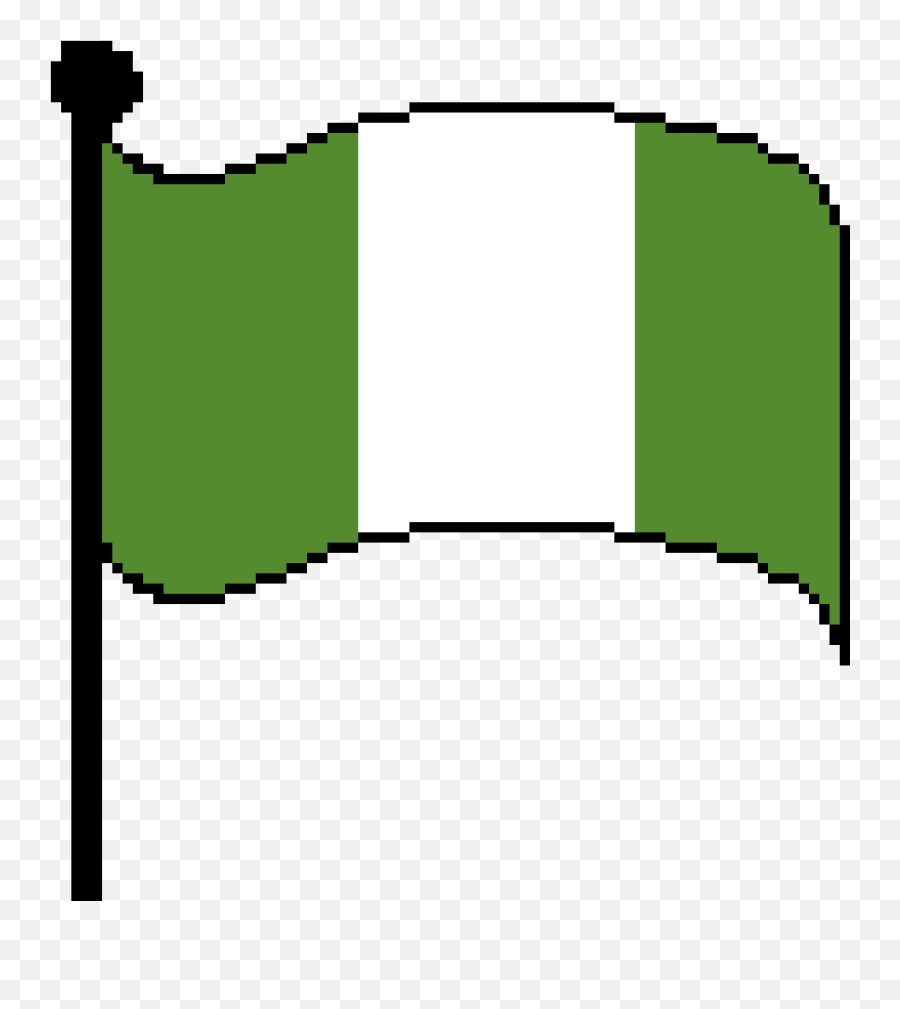 Pixilart - Nigerian Flag By Anonymous Happy Pride Month Bi Png,Nigerian Flag Png