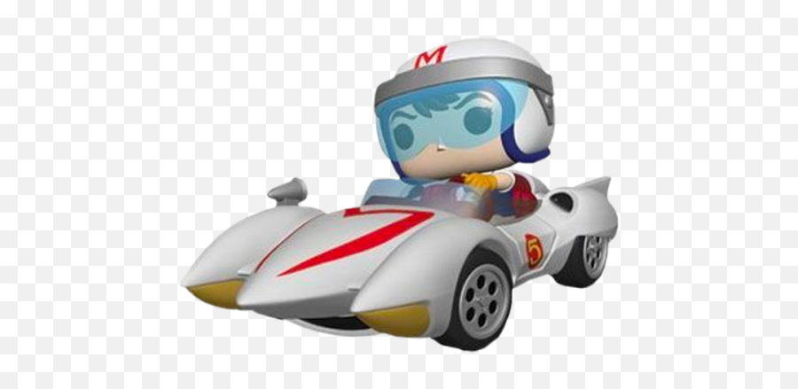 Speed Racer - Speed Racer With Mach 5 Pop Rides Vinyl Figure Png,Speed Racer Png