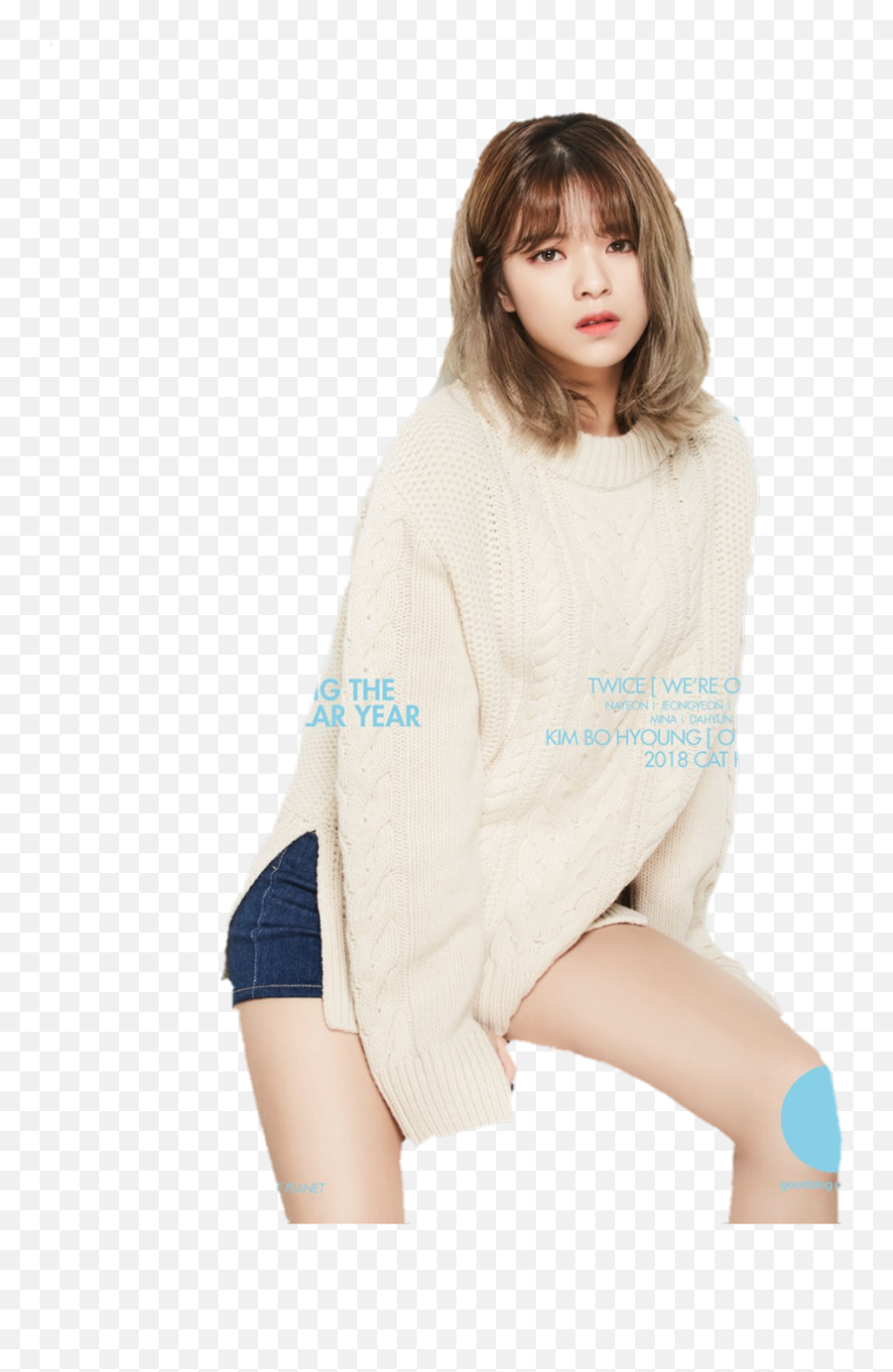 Download Jeongyeon Twice Kpop Overlays Edits Corea - Jeongyeon Png,Twice Kpop Logo