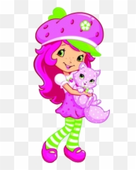 Strawberry Shortcake Custard Cupcake - Strawberry Shortcake Png,Fresa Png
