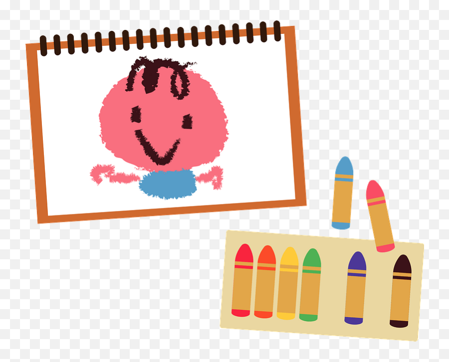 Wax Crayons Clipart - Horizontal Png,Crayon Clipart Png