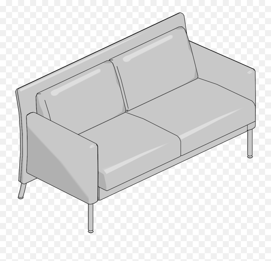 Auto Cad 3d Furniture Model Downloads - Furniture Style Png,3d Chrome Icon