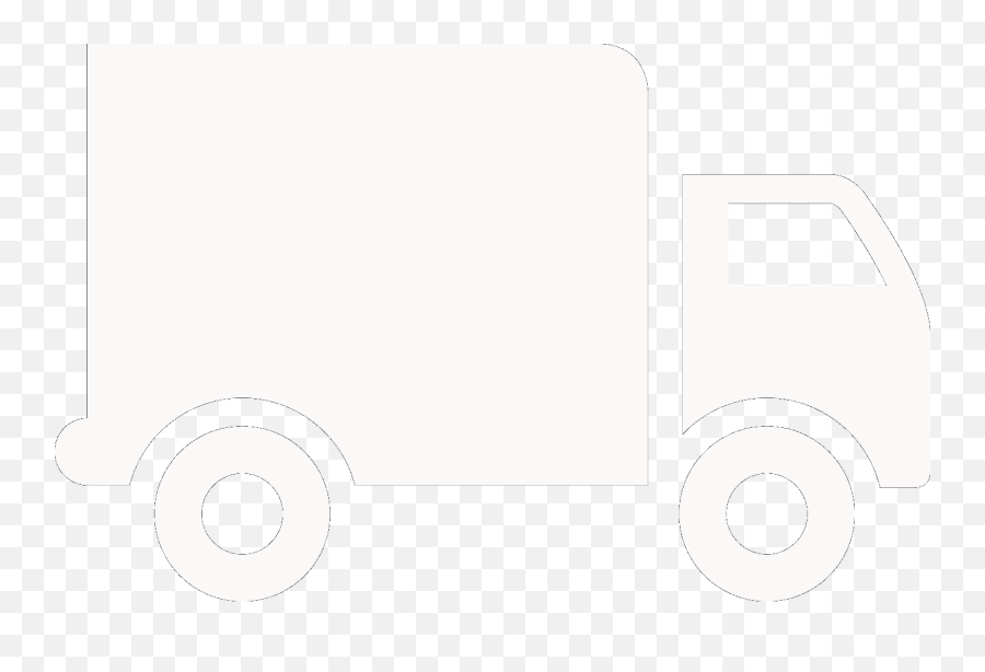 Truck Icon Png White Transparent - Truck White Icon Pmg,Menu Icon Images