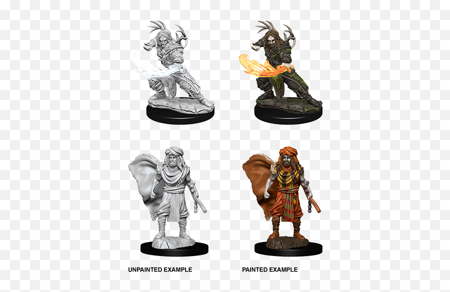 Nolzurs Marvelous Unpainted - Human Druid Miniature Png,Icon Of The Realms Minatures Singles
