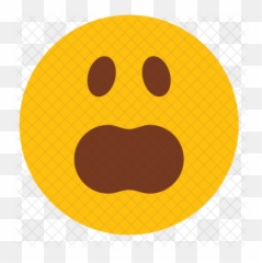 Wow Emoji Icon - Circle png