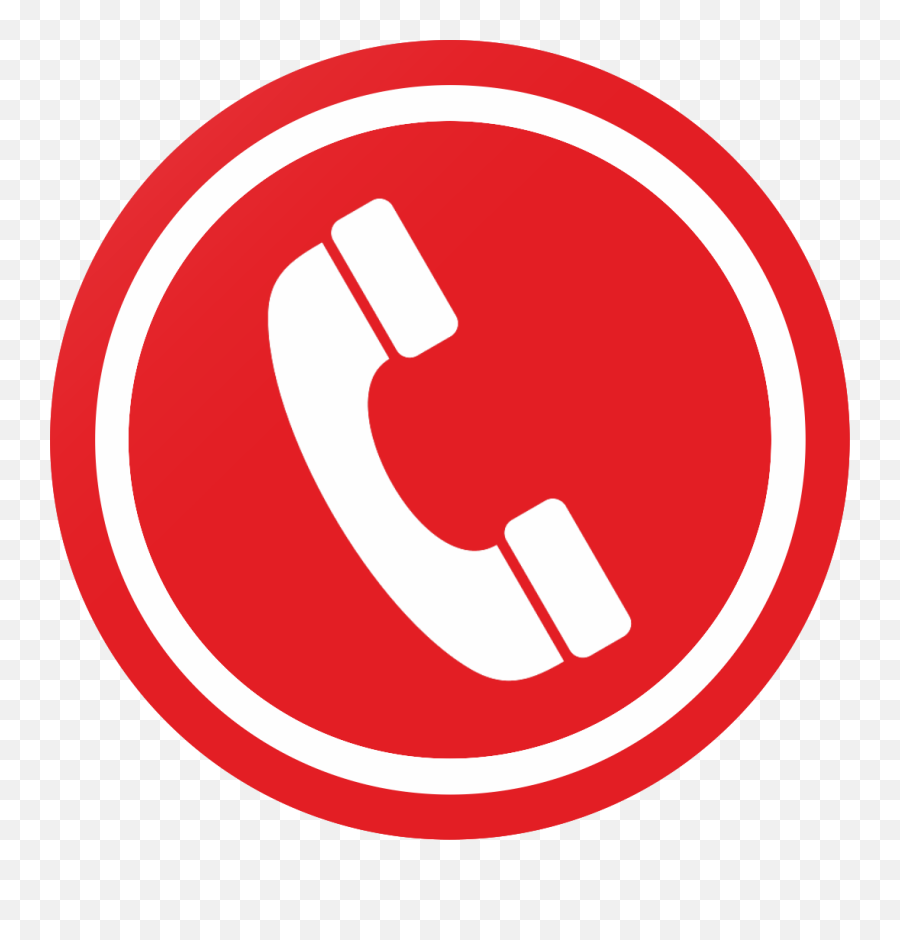 Telephone Circle Symbol Icon Png Transparent Images - Red Phone Icon Png Transparent,Telephone Icon Png Transparent
