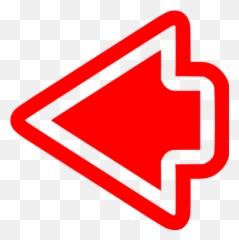 Red Arrow Left Icon - Free red icons Language png
