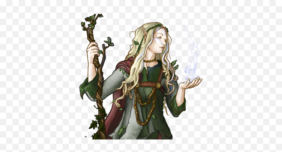Elf Enchantress - Elven Sorceress Png,Dark Elf Icon