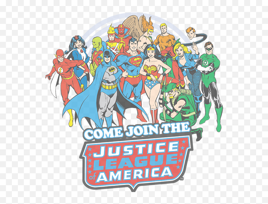 Dc - Join The Justice League Tshirt For Sale By Brand A Garcia Lopez Comics Png,Justice League Icon