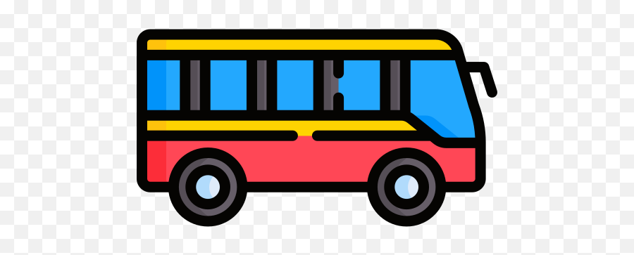 School Bus Icon From Motorway Pack Free Download - Commercial Vehicle Png,School Bus Icon