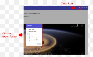 New Features In Graasp Ils Page View Ebook - Export and Many Language png