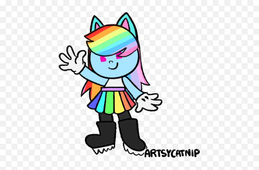 Rainbow Dash Blank Template - Imgflip Fictional Character Png,Rainbow Dash Icon