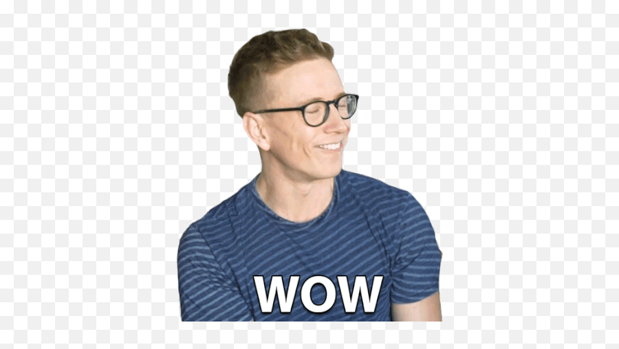 Wow Tyler Oakley Sticker - Wow Tyler Oakley Nice One For Adult Png,Oakley One Icon