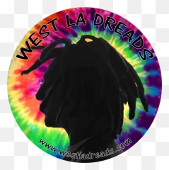 Download Stickers For West La Dreads - Circle Png Image Circle,Dreads Png