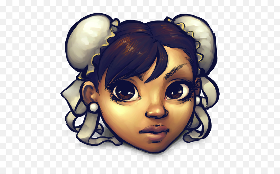 Chun Li Street Fighter Icon Png Clipart Image Iconbugcom - Street Fighter Iv Chun Li Face,Street Fighter Png