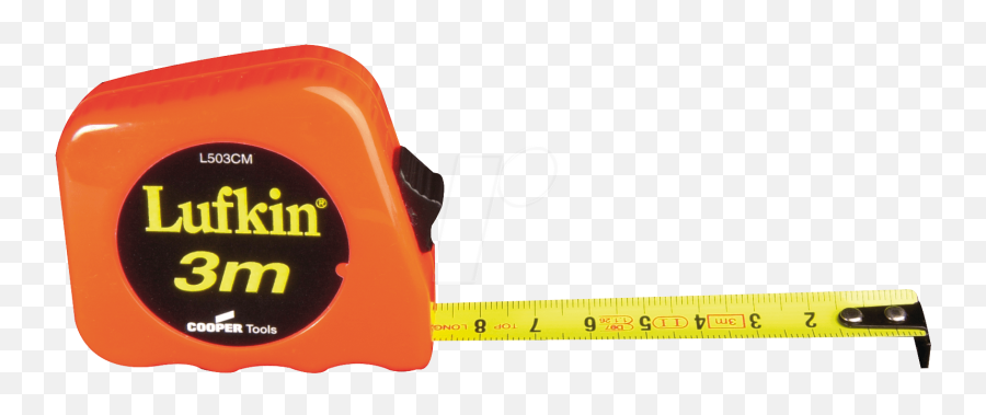 Luf L503cm - Metric Tape Measure 3 Metres With Belt Clip Tape Measure Png,Tape Measure Png