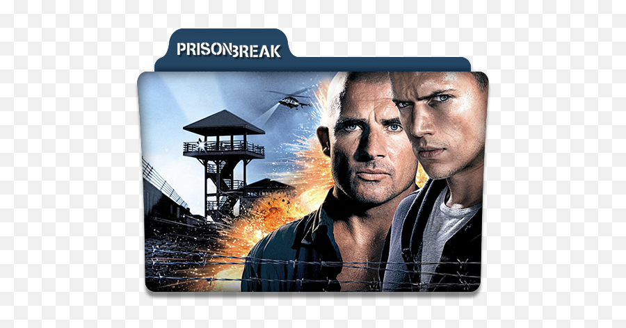 Prison Break Tv Series Folder Icon By Dyiddo - Prison Break Hd Poster Png,I Need A Break Icon