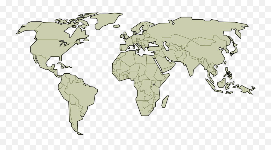 Services Bulow - Bennet Simple World Map Png,Brazil Map Icon