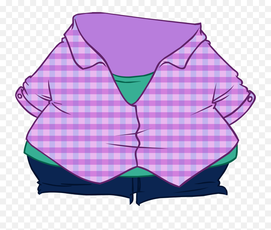 Back - Toschool Outfit Club Penguin Wiki Fandom Hooded Png,School Uniform Icon