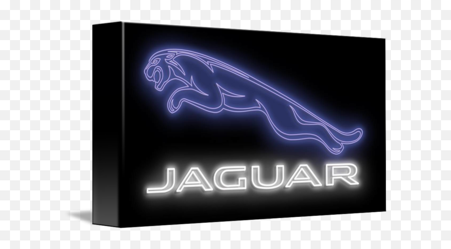 Jaguar Neon Sign By R B - Black Panther Png,Jaguar Icon