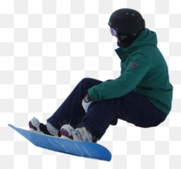 Pin - Snowboarder Cutout png