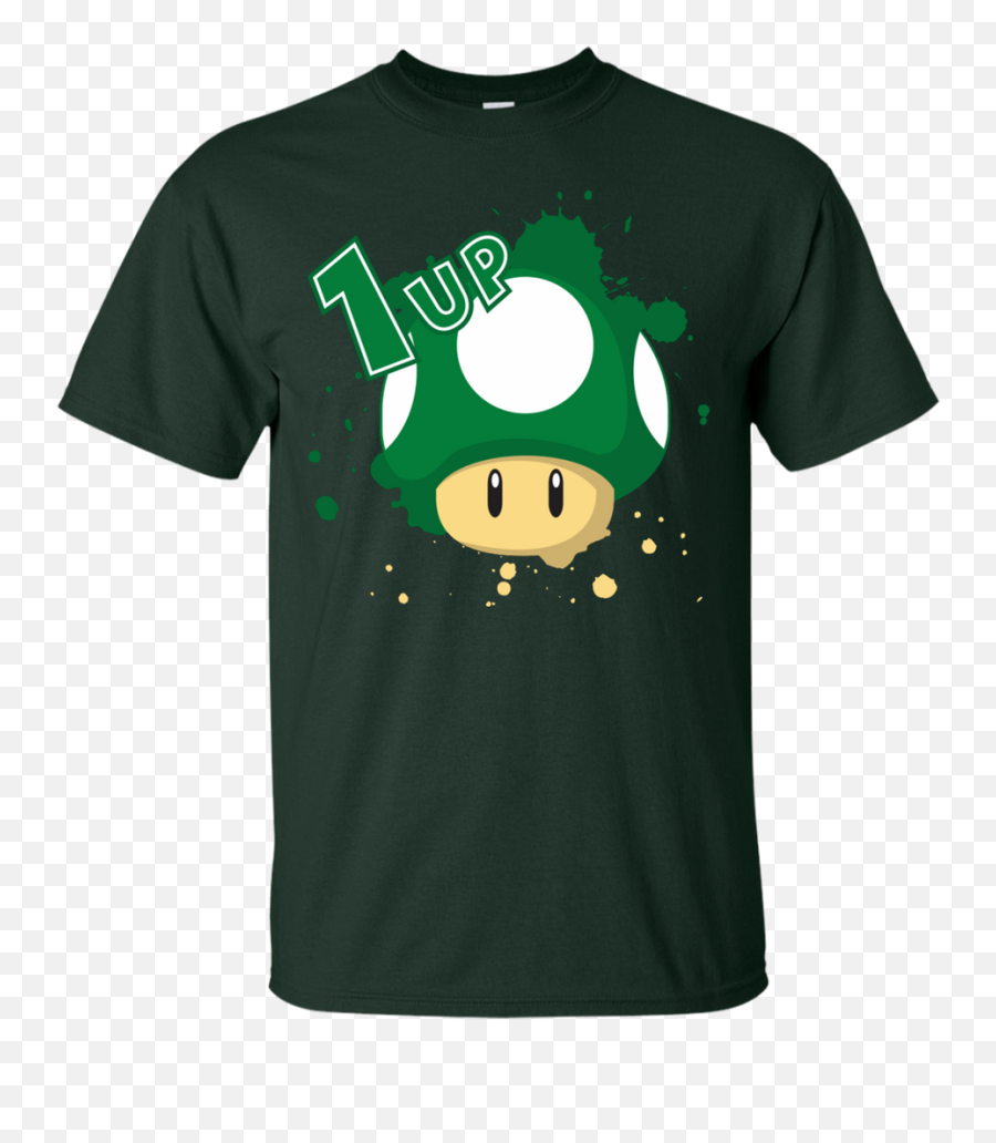 1 - Mario Mushroom 1up T Shirt U0026 Hoodie U2013 1920tee Png,Super Smash Bros 4 Mushroom Icon