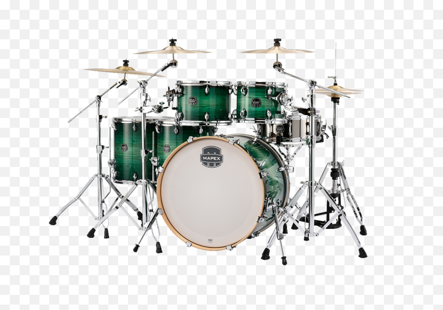 Mapex Armory 6 - Piece Shell Pack Drum Kit With 22 Inch Kick Emerald Green Mapex Armory Png,Bass Drum Png