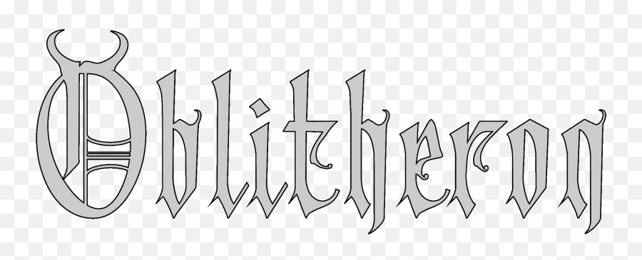 Oblitheron - Calligraphy Png,Doom Logo Transparent