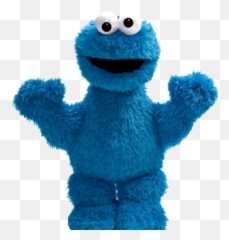 Cookie Monster - Cookie Monster Plush Transparent Png,Cookie Monster Png