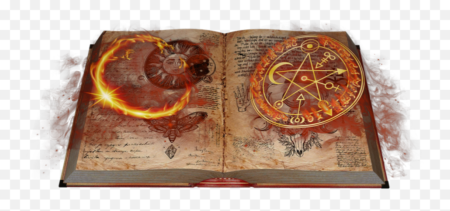 Book Mysticism Magic - Grimoire Png,Magic Book Png
