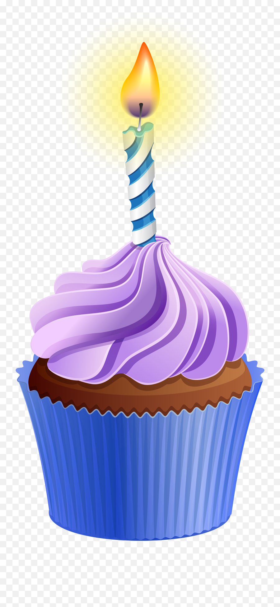 Birthday Candles Clipart Cupcake Candle Png