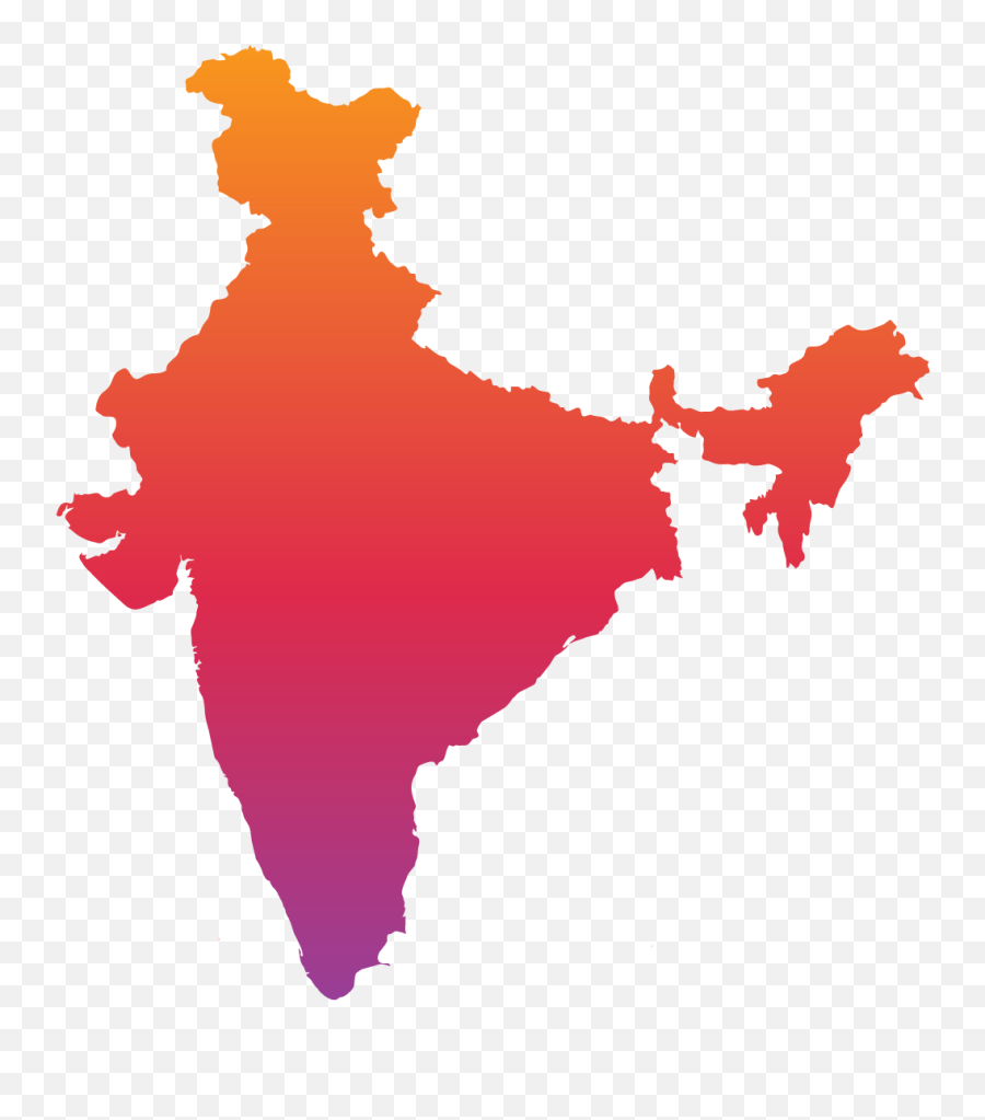 India Map Outline Png Transparent - Tamil Nadu In India Map,India Map Png