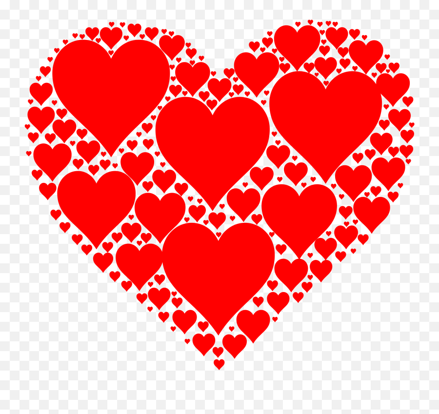 Heart Png Transparent Images - Hearts In Heart Png,Love Heart Png