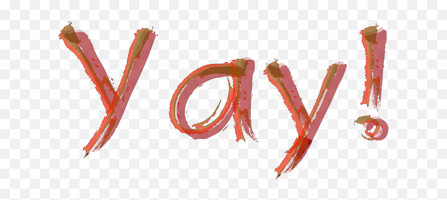 Jennifer M Eaton - Word Yay With Transparent Background Png,Yay Png