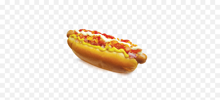 Hot Dog Con Papas Png 1 Image - Imagenes De Un Hot Dog,Hotdog Png