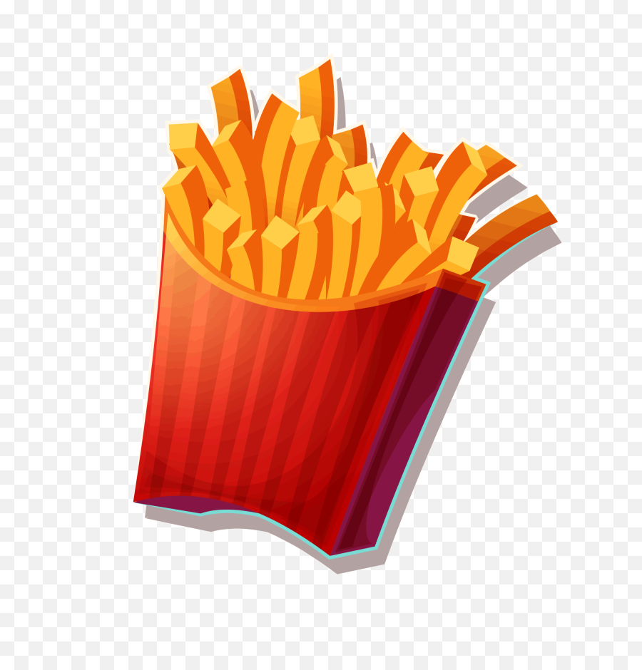 Fries Clipart Transparent Background - Fries Clipart Transparent Png,French Fries Png