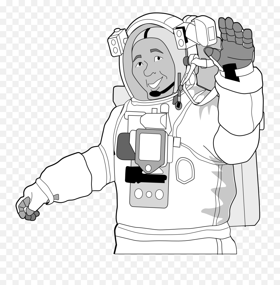 Astronaut Nasa Man - Free Vector Graphic On Pixabay Astronaut Clipart Png,Space Suit Png