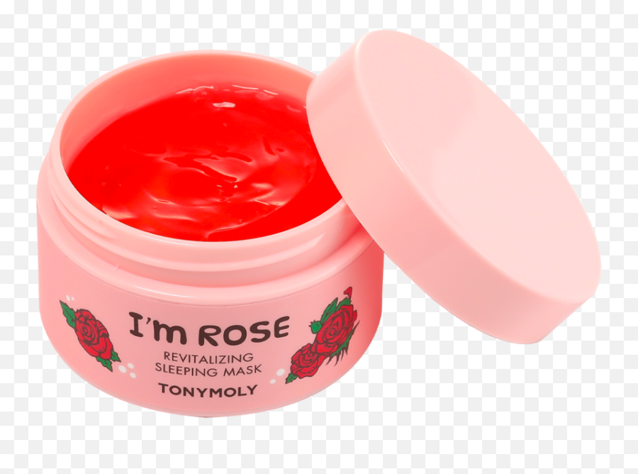 Iu0027m Rose Revitalizing Sleeping Mask - Tony Moly Rose Sleeping Mask Png,Rose Emoji Png