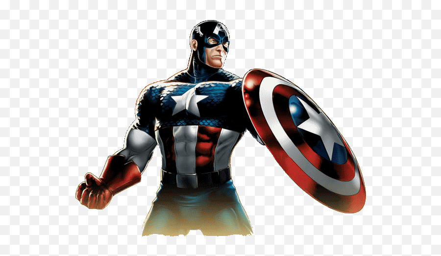 Captain America - First Upload First Gif Forever Captain America Comic Outfits Png,Captain America Transparent Background