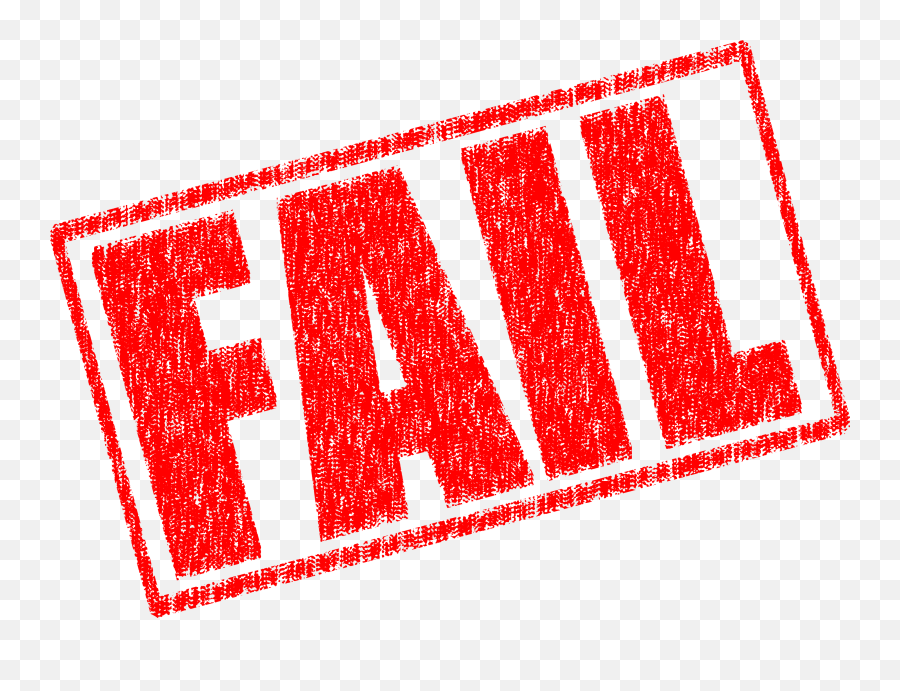 Download Fail Logo Png - Carmine,Failed Png