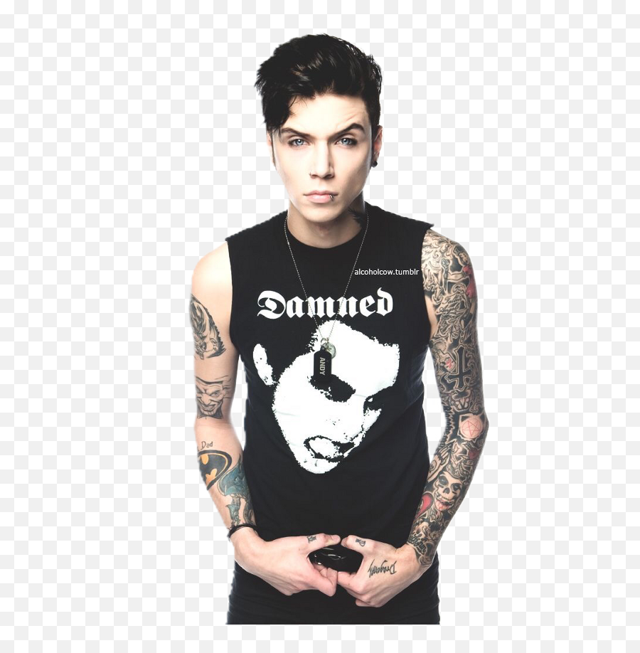 Black Veil Brides Andy Biersack 2016 - Damned Png,Andy Biersack Png