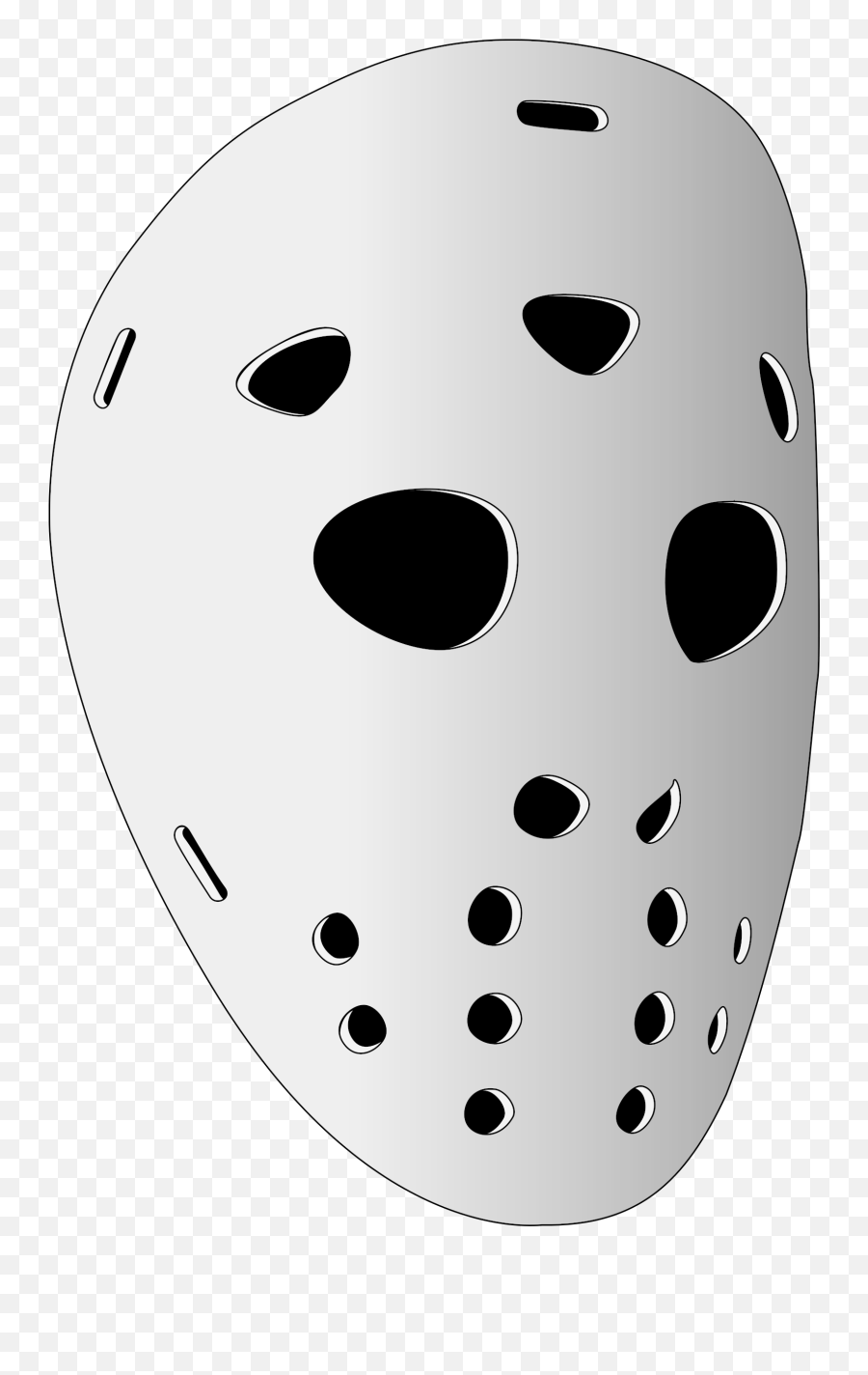 Download Big Image Png - Hockey Mask No Background,Jason Mask Png