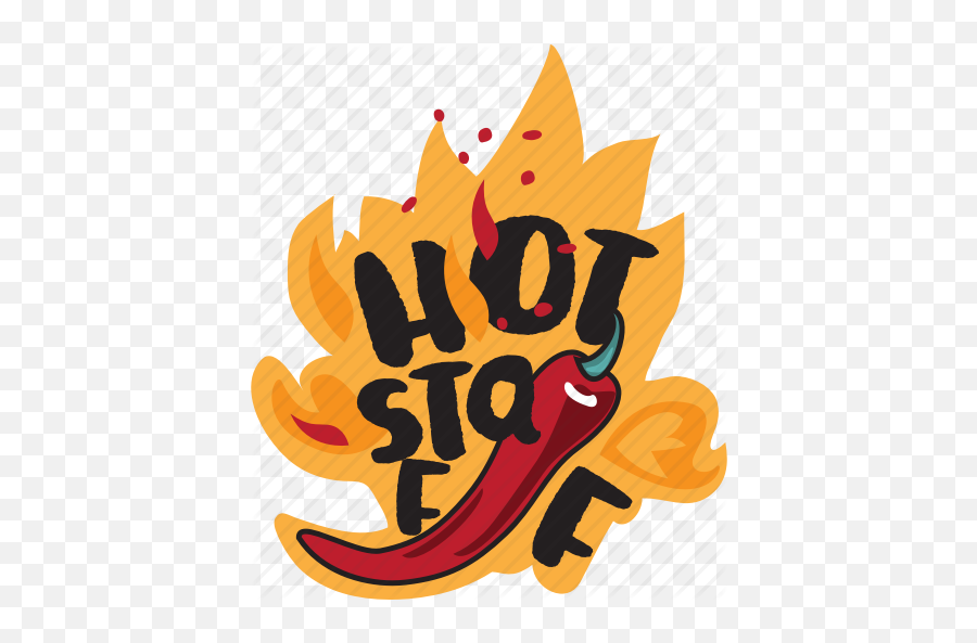 Hot Pepper Restaurant Spicy Sticker - Illustration Png,Spicy Png