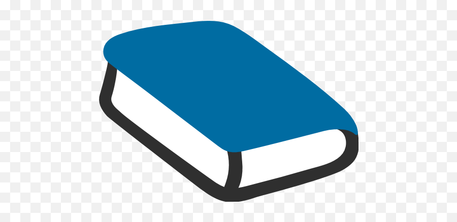 Blue Book Emoji For Facebook Email - Libro Azul Png,Book Emoji Png